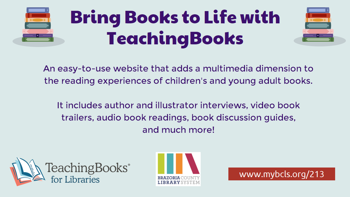 Bring books to life with TeachingBooks