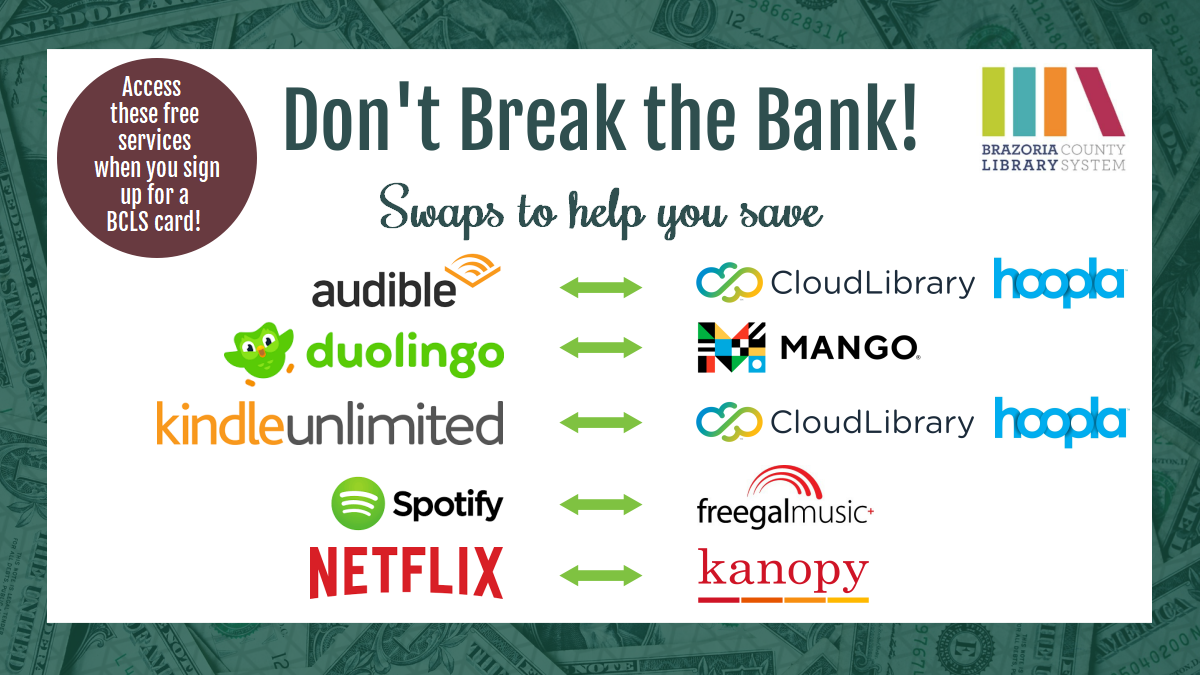 Don't break the bank